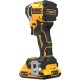 Шуруповерт DeWALT ударний 18 В XR Li-Ion, 2x2Ah, 206 Нм, 2 Аг, 3250 об/хв, TSTAK (DCF850D2T)