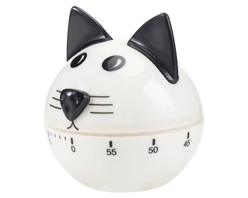 Таймер кухонний Moller 601007 Cat White (601007)
