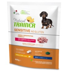 Сухий корм для собак Trainer Natural Dog Sensitive No Gluten Rabbit 800 г (8059149428239)