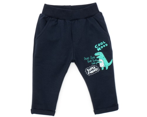 Спортивний костюм дитячий Breeze з динозаврами (18889-80B-green)