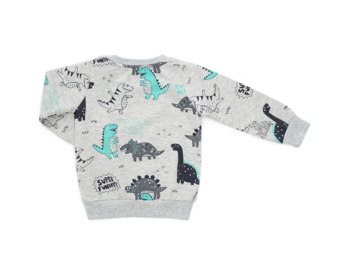 Спортивний костюм дитячий Breeze з динозаврами (18889-80B-green)