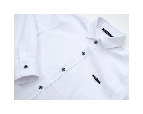 Сорочка дитяча Blueland з довгим рукавом (10680-146B-white)