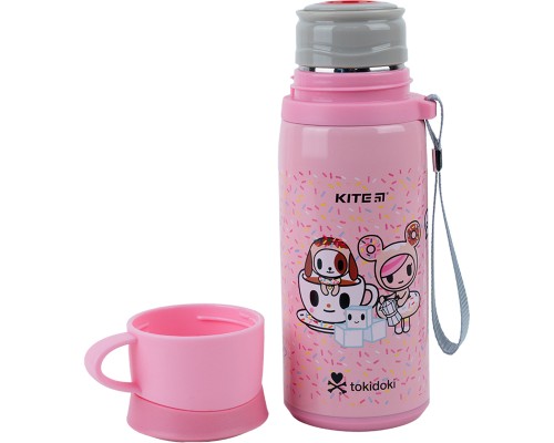 Поїльник-непроливайка Kite Термос Tokidoki 350 мл Рожевий (TK23-305)