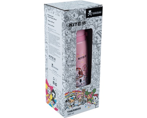 Поїльник-непроливайка Kite Термос Tokidoki 350 мл Рожевий (TK23-305)