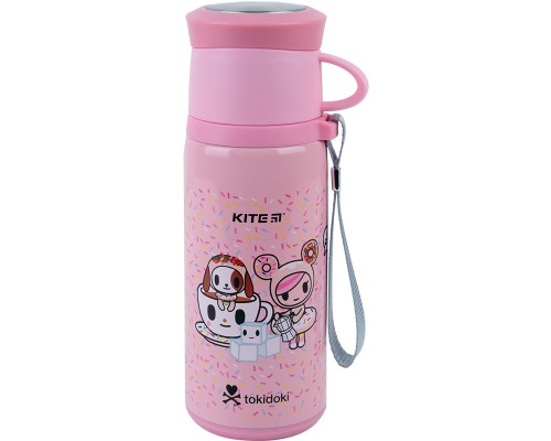 Поїльник-непроливайка Kite Термос Tokidoki 350 мл Рожевий (TK23-305)