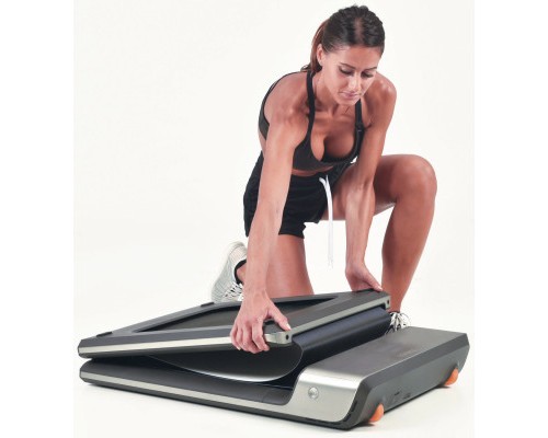 Бігова доріжка Toorx Treadmill WalkingPad with Mirage Display Mineral Grey (WP-G) (929880)
