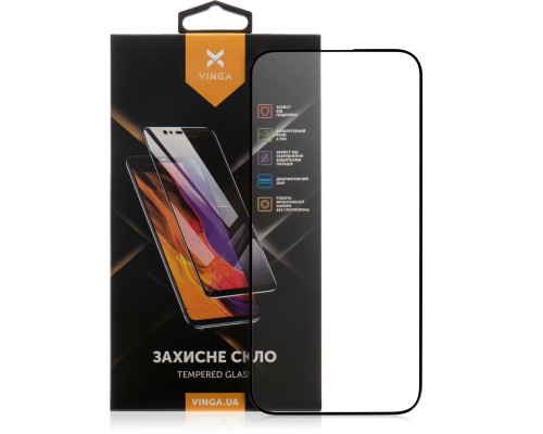 Скло захисне Vinga Apple iPhone 15 Pro Max (VGIP15PM)