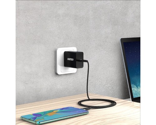 Дата кабель USB-C to USB-C 1.2m USB 2.0 60W Choetech (XCC-1003)