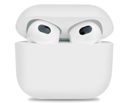 Чохол для навушників Armorstandart Ultrathin Silicone Case для Apple AirPods 3 White (ARM60296) Чохол для навушників Armorstandart Ultrathin Silicone Case для Apple AirPods 3 White (ARM60296)