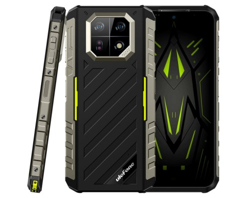 Мобільний телефон Ulefone Armor 22 8/128Gb Black Green (6937748735540)