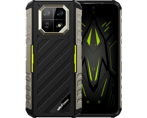 Мобільний телефон Ulefone Armor 22 8/128Gb Black Green (6937748735540)