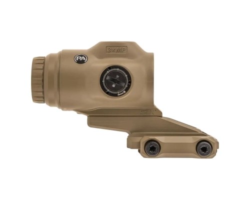 Коліматорний приціл Primary Arms SLx 3X MicroPrism сітка ACSS Raptor 5.56/.308 Yard FDE Tan (710054)