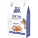 Сухий корм для кішок Brit Care Cat GF Kitten Gentle Digestion Strong Immunity з лососем 400 г (8595602565030)