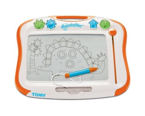 Набір для творчості Megasketcher дошка магнітна для малювання, біло-помаранчеви (T6555)