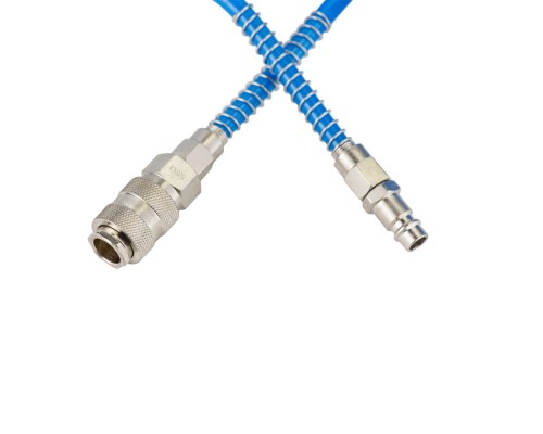 Пневматичний шланг Sigma спіральний поліуретановий (PU) 10м 5.5x8мм (7012021)