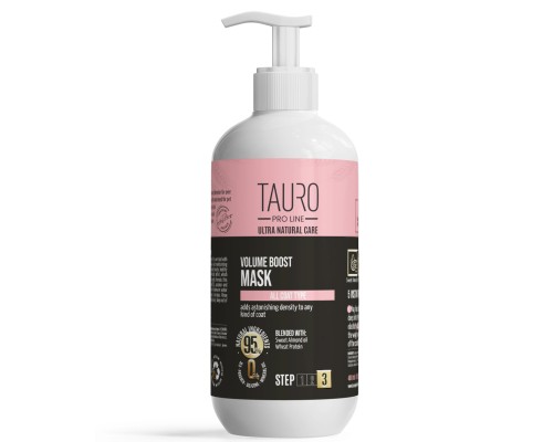 Маска для тварин Tauro Pro Line Ultra Natural Care Volume Boost 400 мл (TPL63583) Маска для тварин Tauro Pro Line Ultra Natural Care Volume Boost 400 мл (TPL63583)