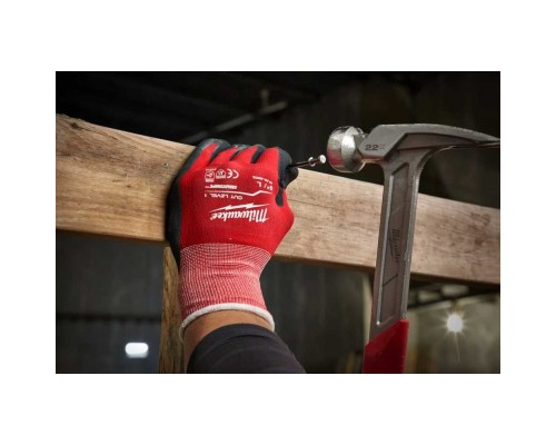 Захисні рукавиці Milwaukee з опором порізам 1 рівня, зимові, 9/L (4932471344)