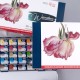 Акварельні фарби Rosa Gallery Bontanical, 35 кольорів 2,5мл, кювета, Індіго (4823098540724)