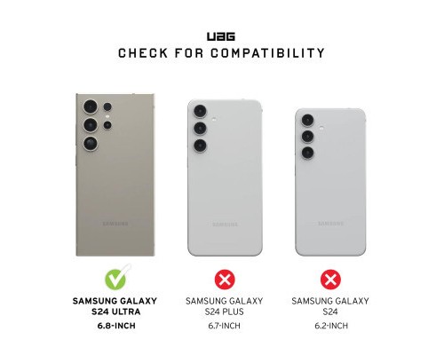 Чохол до мобільного телефона UAG Samsung Galaxy S24 Ultra, Pathfinder SE Pro, Digi Camo Dark Earth (214426118280)