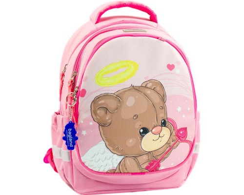 Рюкзак шкільний Bagland Butterfly 21 л. рожевий 1140 (0056566) (953917118)