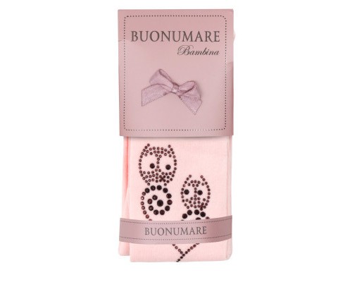 Колготки дитячі BNM зі стразами (M0C0302-1171-7G-pink)