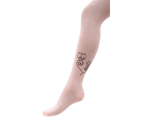 Колготки дитячі BNM зі стразами (M0C0302-1171-7G-pink)