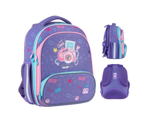Рюкзак шкільний GoPack Education 597M-4 Say Cheese (GO24-597M-4)