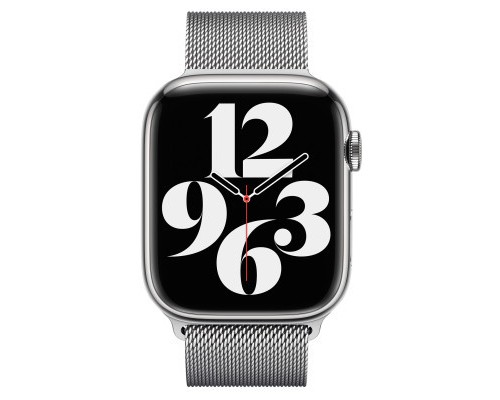 Ремінець до смарт-годинника Apple 41mm Silver Milanese Loop (MTJN3ZM/A)