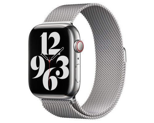 Ремінець до смарт-годинника Apple 41mm Silver Milanese Loop (MTJN3ZM/A)