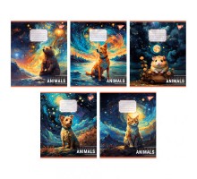 Зошит Yes Dreamer animals 36 аркушів клітинка (767061)
