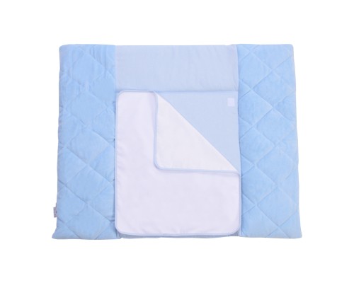 Пеленальний матрацик Верес Velour Medium blue 72х80 см (429.5)