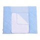 Пеленальний матрацик Верес Velour Medium blue 72х80 см (429.5)