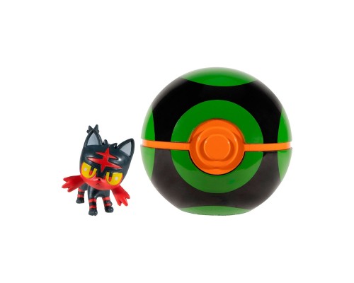 Ігровий набір Pokemon W16 - Літтен у покеболі (PKW3147)