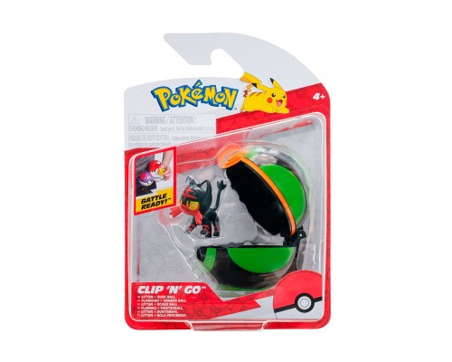 Ігровий набір Pokemon W16 - Літтен у покеболі (PKW3147)