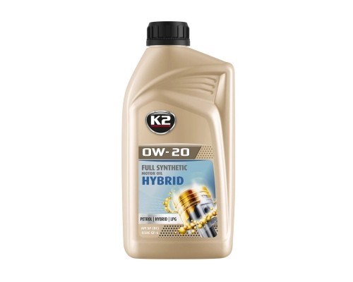 Моторна олива K2 Hybrid Oil 0W-20 1 л (O0521E)