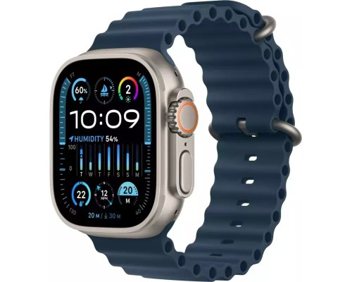 Ремінець до смарт-годинника Apple 49mm Blue Ocean Band (MT633ZM/A)