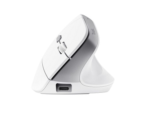 Мишка Trust Bayo II Ergonomic Wireless White (25398)