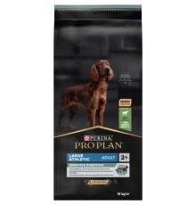 Сухий корм для собак Purina Pro Plan Large Athletic Adult 2+ Sensitive Digestion Для великих порід атлетичної статури З ягням 14 кг (7613035415591)