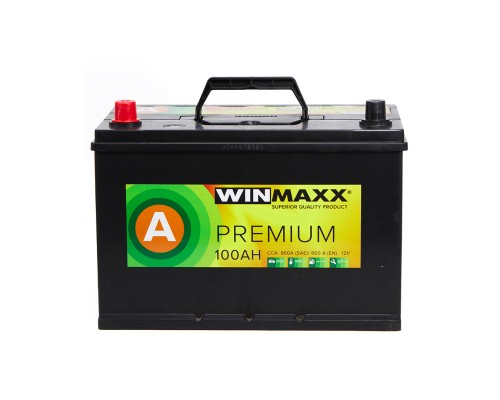 Акумулятор автомобільний WINMAXX (MonBat) Asia 100A +лів (1)