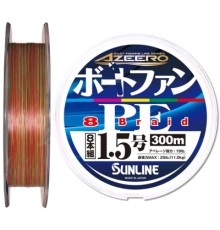 Шнур Sunline Azeero Boat Fan PE x8 200m 2.0/0.235mm 35lb/15.5kg (1658.11.03)