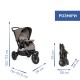 Коляска Chicco 2 в 1 Activ3Темно-бежева (2900990870813) (87087.34.01)
