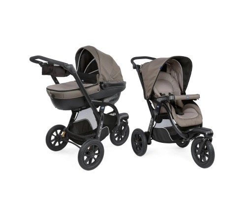 Коляска Chicco 2 в 1 Activ3Темно-бежева (2900990870813) (87087.34.01)