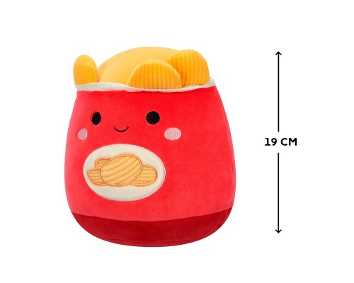 М'яка іграшка Squishmallows Картопляні чипси Енсел 19 см (SQCR06616) М'яка іграшка Squishmallows Картопляні чипси Енсел 19 см (SQCR06616)