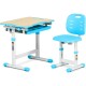 Парта зі стільцем FunDesk Piccolino III Blue-w