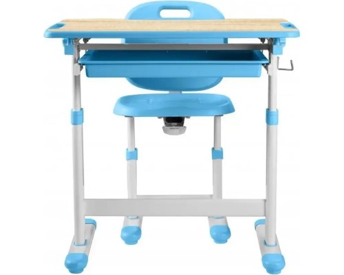Парта зі стільцем FunDesk Piccolino III Blue-w