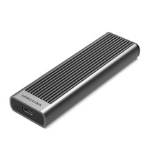 Кишеня зовнішня Vention SSD M.2 (NVME) M-key USB Type-C 3.2 10Gbps Heat Sink Aluminum (KPKH0)