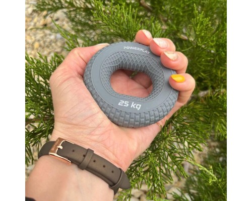 Еспандер PowerPlay PP-4333 Hand Grip Large 25 кг Сірий (PP_4333_Grey_25kg)