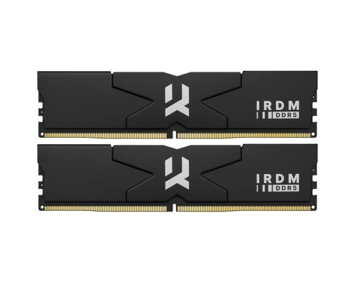 Модуль пам'яті для комп'ютера DDR5 32GB (2x16GB) 5600 MHz IRDM Black Goodram (IR-5600D564L36S/32GDC)