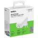 Зарядний пристрій Belkin 42W USB-C PD PPS 30W USB-A 12W white (WCB009VFWH)