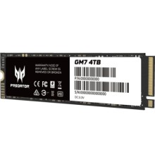 Накопичувач SSD M.2 2280 4TB GM7 Acer Predator (BL.9BWWR.120)